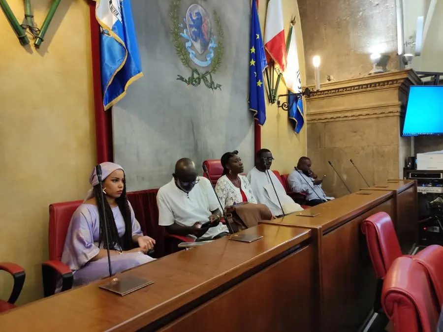 La commemorazione in Loggia di Idris Sanneh