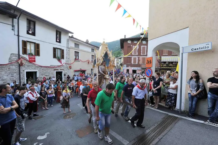 Il palio dell'oca di Polaveno nel 2008 e nel 2012