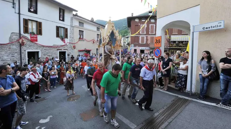 Il palio dell'oca di Polaveno nel 2008 e nel 2012