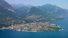 Una panoramica di Toscolano Maderno