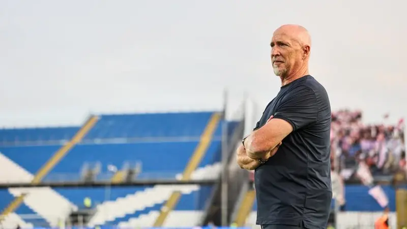 Rolando Maran a bordocampo - Foto New Reporter Comincini © www.giornaledibrescia.it