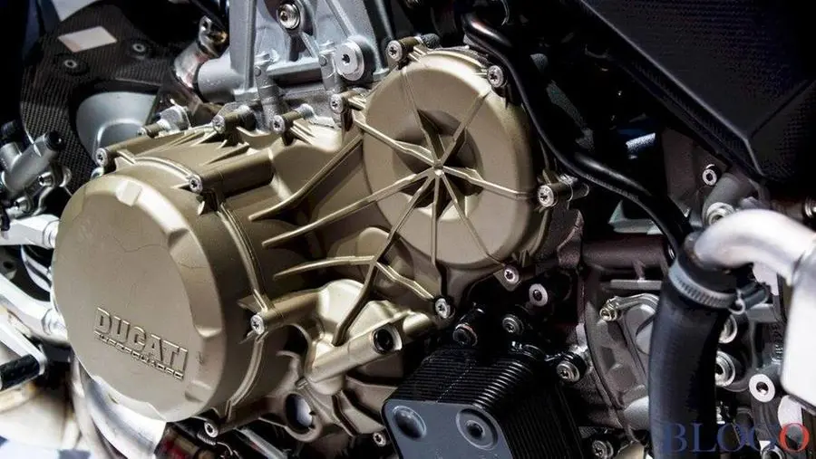 Un dettaglio della fornitura per Ducati dell'azienda di Cazzago San Martino