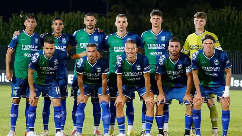 SERIE C CALCIO BRESCIA  FERALPISALO' - NOVARA NELLA FOTO FERALPI SALO'     23-08-2024 perteghella@newreporter