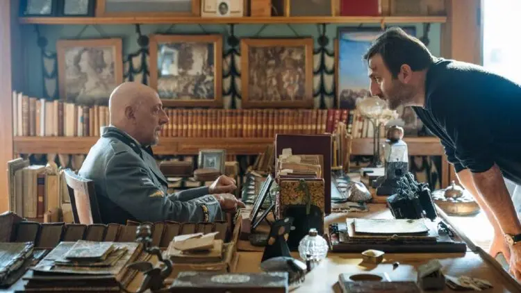 Una scena tratta da «Il cattivo» poeta sugli ultimi anni di vita di Gabriele D'Annunzio