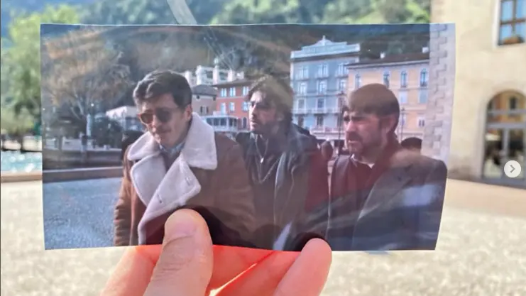 A Riva del Garda è stato girato «Restiamo amici» (2017) - Foto Instagram/Garda Movie