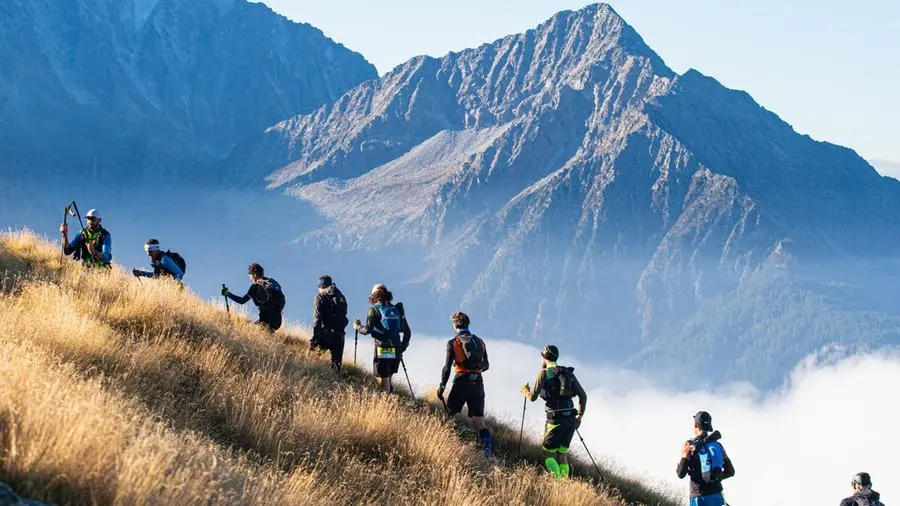 Runner all'Adamello Ultra Trail