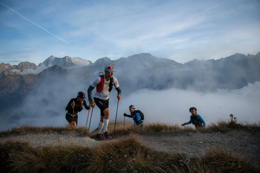 Adamello Ultra Trail, i runner in gara