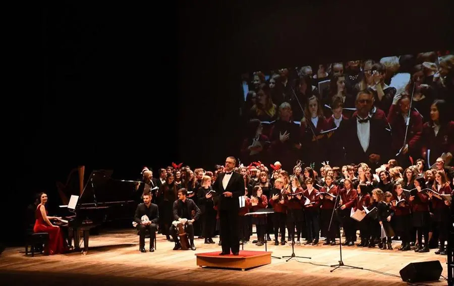 Artisti della prima stagione del teatro Borsoni