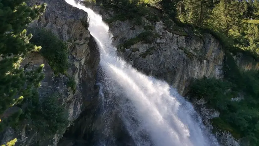 Uno dei tre balzi d’acqua che prendono il nome dall’omonimo torrente