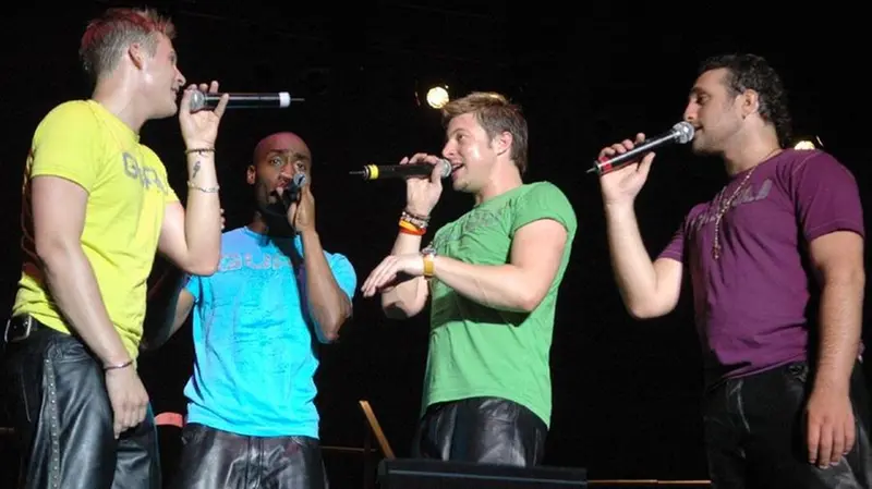 I Blue in concerto a Brescia nel 2005 - Foto New Reporter Favretto © www.giornaledibrescia.it