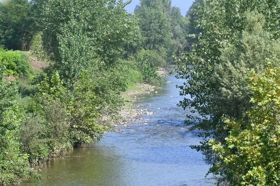 Il fiume Mella a Castelmella