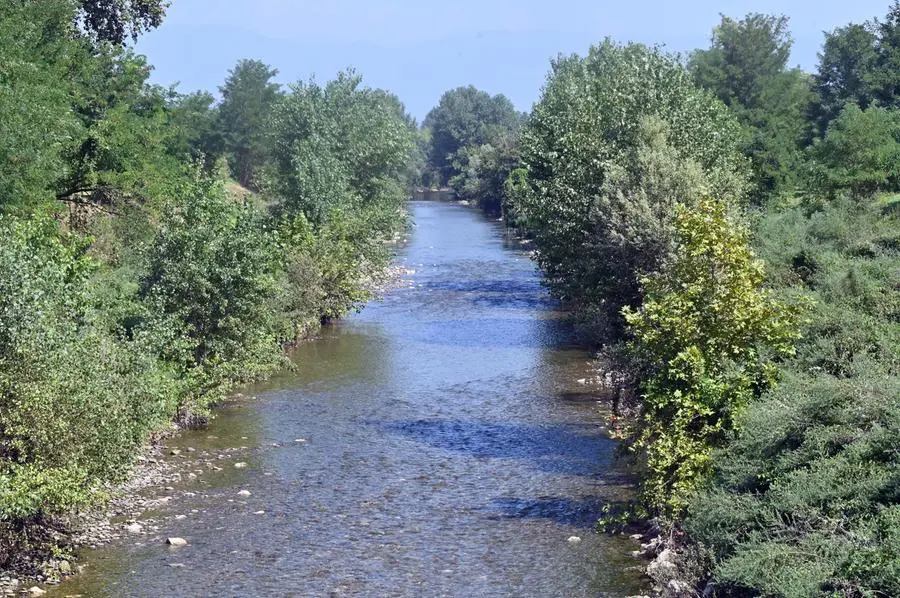 Il fiume Mella a Castelmella