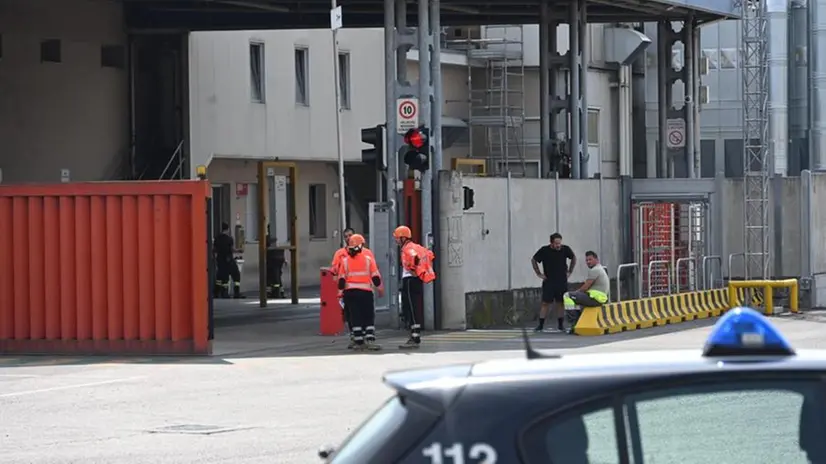 L'incidente sul lavoro a Ospitaletto