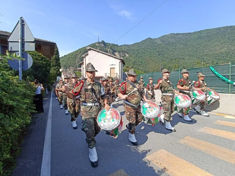 A Vobarno la sfilata degli alpini