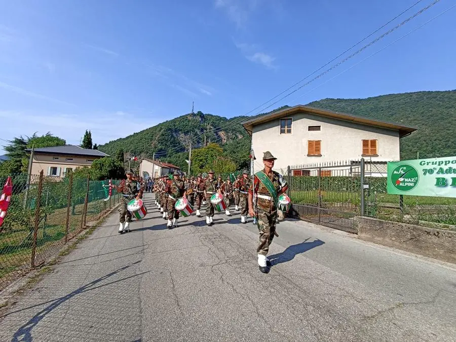 A Vobarno la sfilata degli alpini