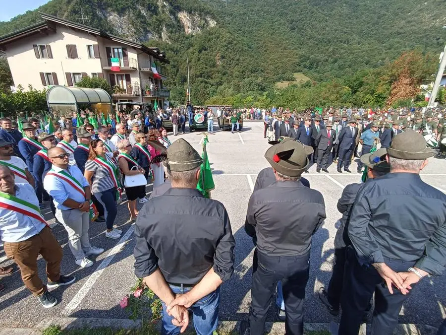 A Vobarno la sfilata degli alpini