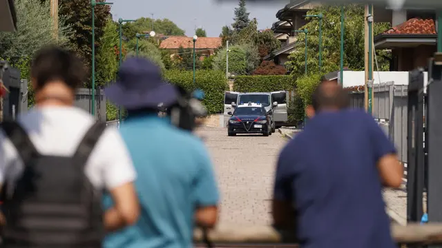 Paderno Dugnano (MI): strage di via Anzio - 1 settembre 2024 - Foto Yuri Laudadio/SPF/ANSA