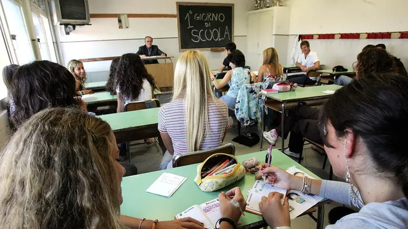 Inizia la scuola - Foto Ansa © www.giornaledibrescia.it