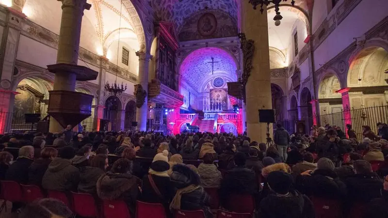 Il concerto di Patti Smith nella chiesa di San Giuseppe - Foto New Reporter Nicoli © www.giornaledibrescia.it