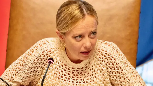 Presidente Giorgia Meloni al CDM