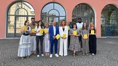 Amministratori, organizzatori e docenti del Centro San Clemente - © www.giornaledibrescia.it