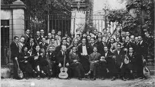 La società mandolinistica bresciana «C. Quaranta» nel 1928