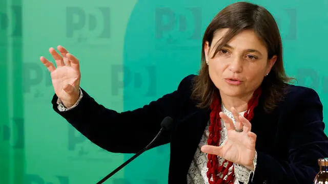 Debora Serracchiani durante l’incontro organizzato dal PD dal titolo ‘Emergenza carcere, la svolta necessaria’, Roma 8 febbraio 2024. ANSA/FABIO FRUSTACI