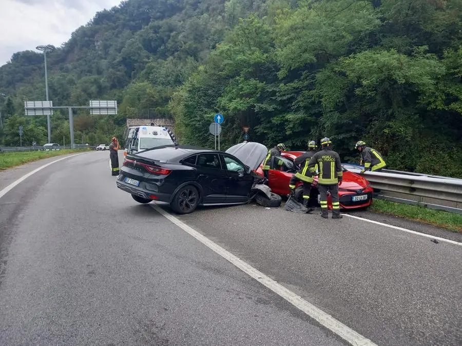 Doppio incidente sulla 45 bis