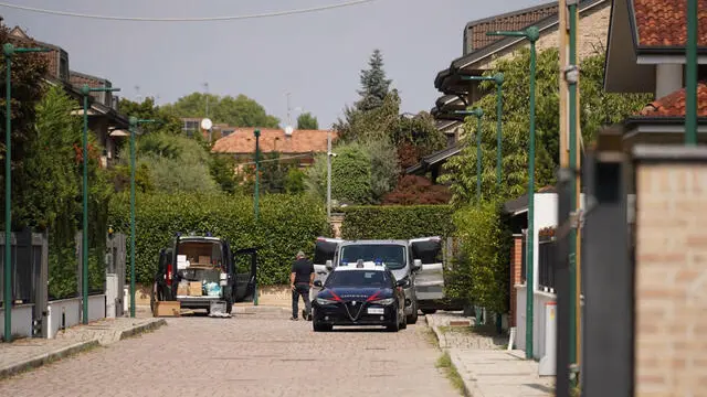 Paderno Dugnano (MI): strage di via Anzio - 1 settembre 2024 - Foto Yuri Laudadio/SPF/ANSA