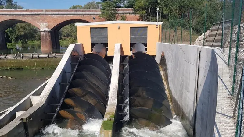 La centrale idroelettrica di piccola derivazione di Manerbio