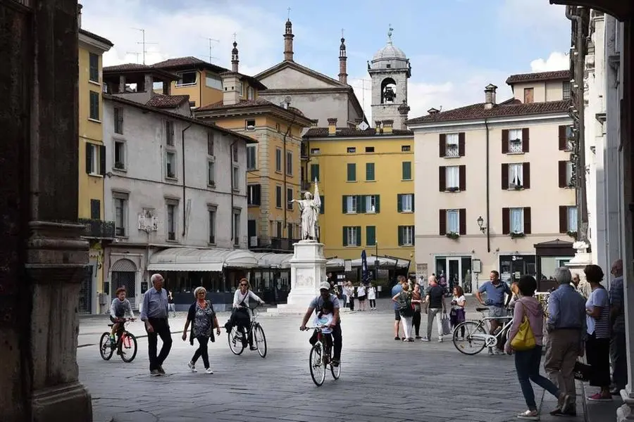 In bicicletta per la città