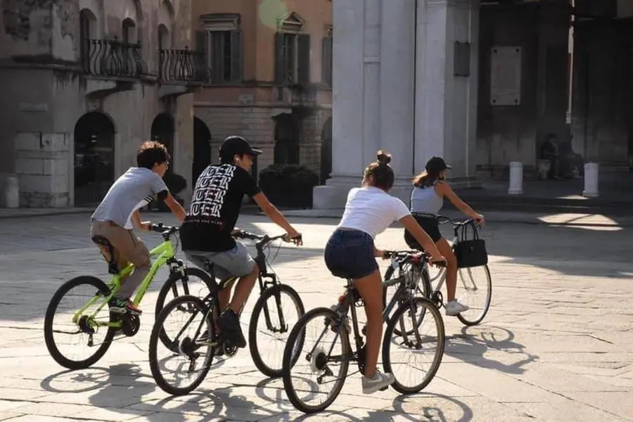 In bicicletta per la città