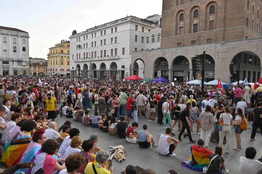 CRONACA BRESCIA BRESCIA PRIDE 2024 PER RENICA 07-09-2024 MARCO ORTOGNI / GIOVANNI BENINI NEW EDEN GROUP