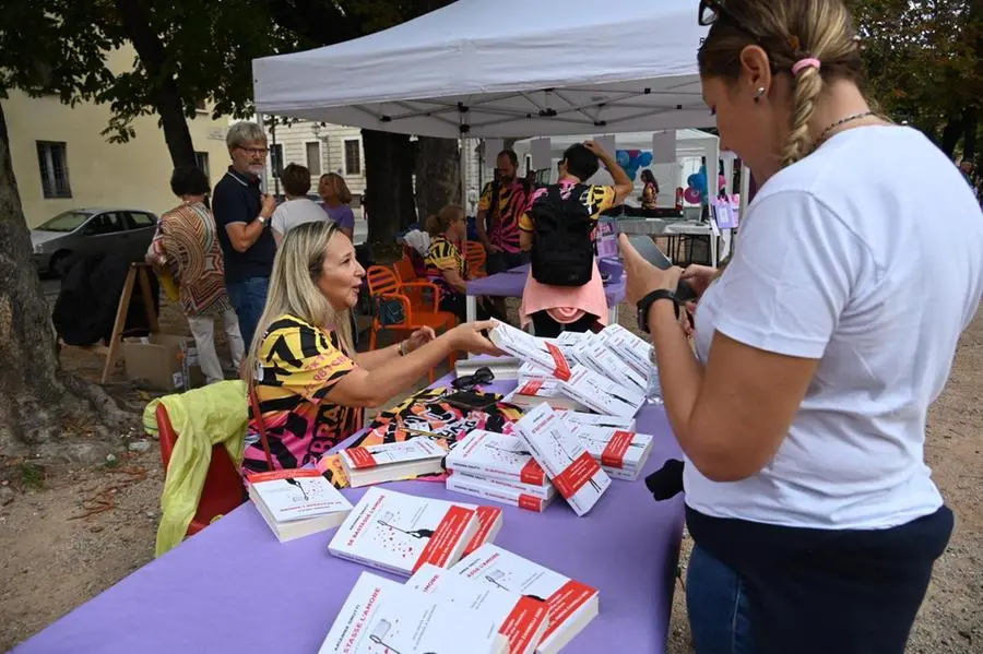 La Zebra Run a Brescia con Ambra Angiolini e Giovanni De Gennaro