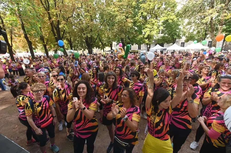 La Zebra Run a Brescia con Ambra Angiolini e Giovanni De Gennaro