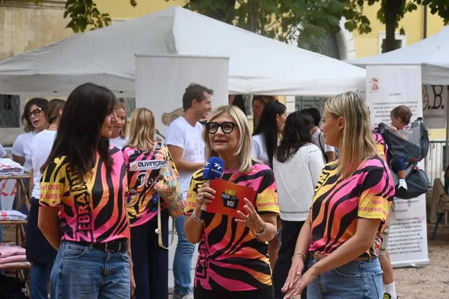 In Piazza con noi per la Zebra Run