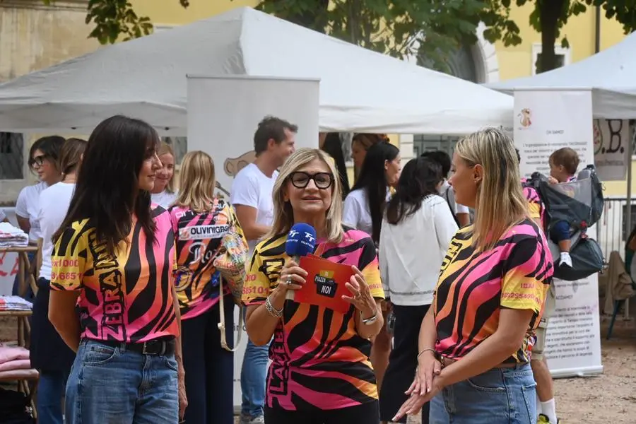 In Piazza con noi per la Zebra Run