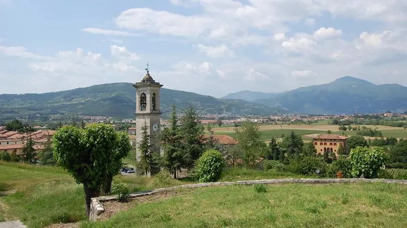 Una veduta di Corte Franca
