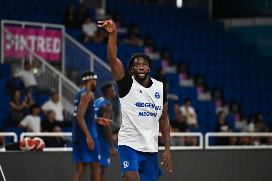 Basket. primo allenamento a porte aperte per la Germani