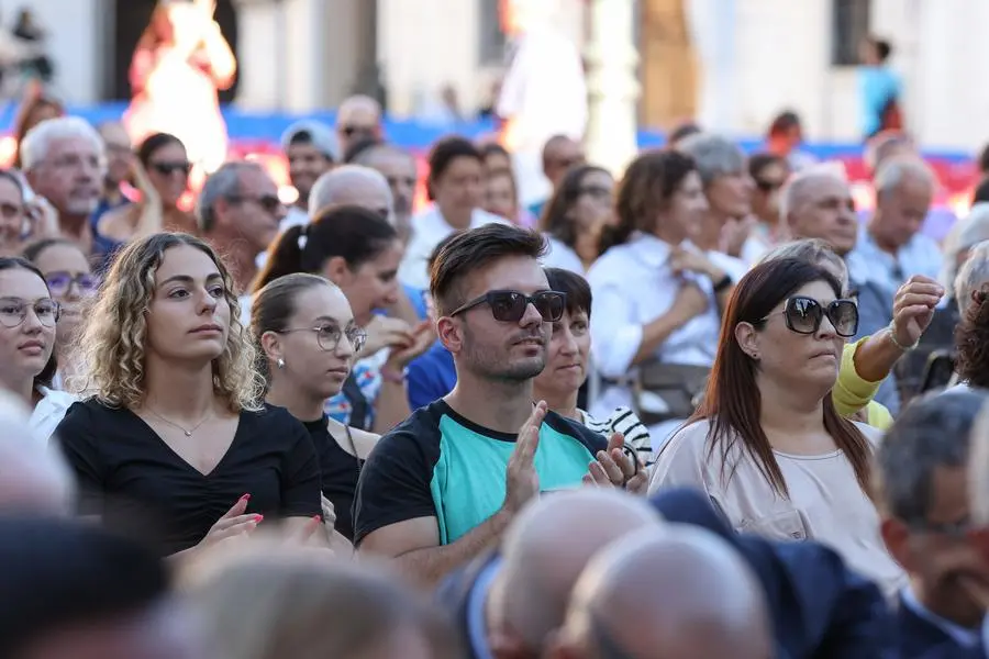 La festa in piazza Loggia per i campioni di Parigi 2024