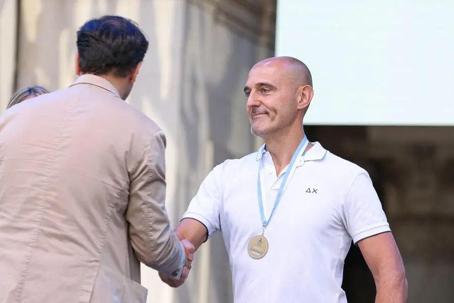 La festa in piazza Loggia per i campioni di Parigi 2024