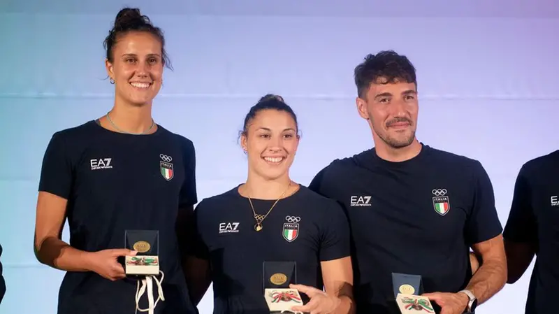 Festa a Roncadelle per i tre ori olimpici