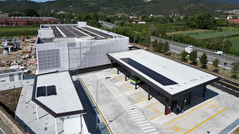 Il nuovo parcheggio scambiatore al Prealpino