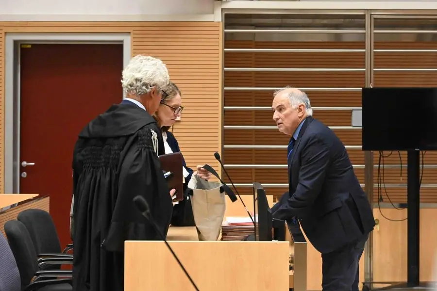 CRONACA GIUDIZIARIA BRESCIA TRIBUNALE INIZIO PROCESSO STRAGE IMPUTATO ZORZI NELLA FOTO GIRAUDO PER CITTADINI 11-09-2024 MARCO ORTOGNI NEW EDEN GROUP