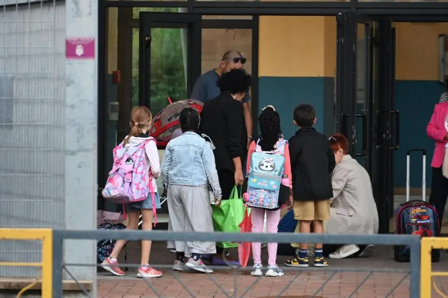 Primo giorno di scuola alla Rodari