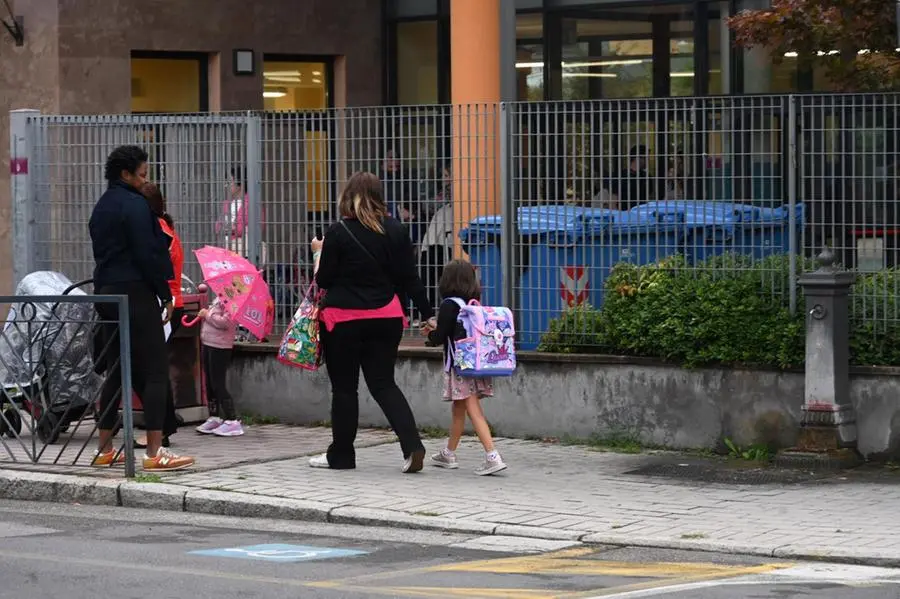 Primo giorno di scuola alla Rodari