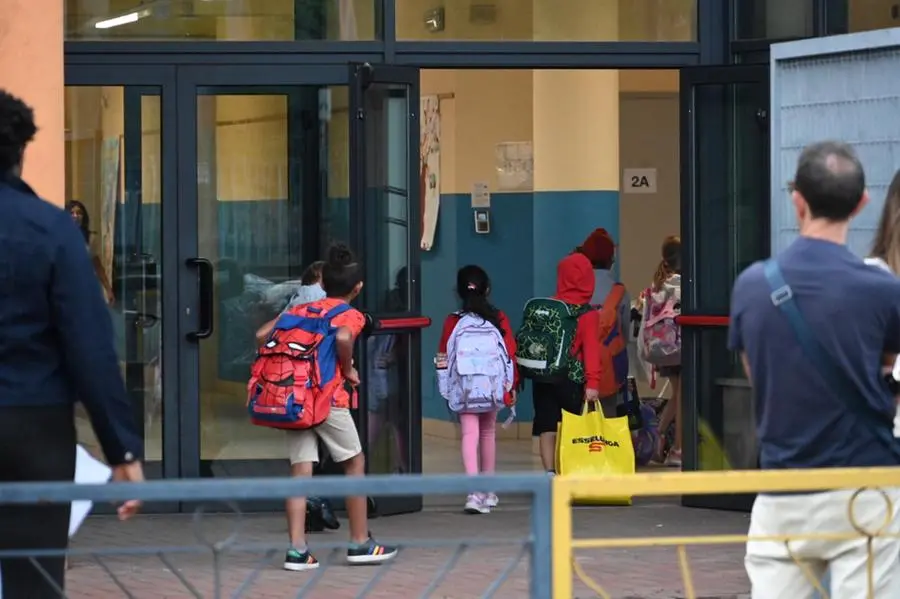 Primo giorno di scuola alla Rodari