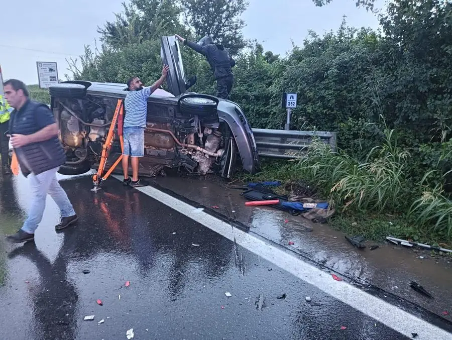 L'incidente tra Bedizzole e Lonato