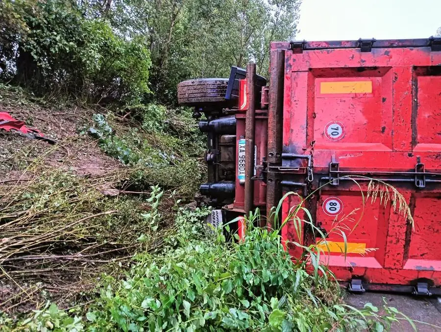 L'incidente tra Bedizzole e Lonato