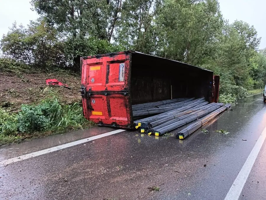 L'incidente tra Bedizzole e Lonato